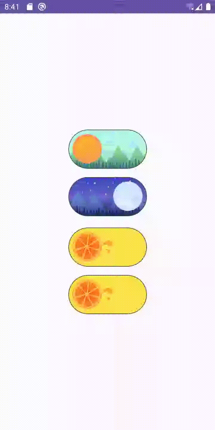 Custom toggle buttons in Jetpack Compose