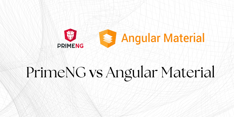 PrimeNG vs. Angular Material: Which UI Library is Better for Web Developers