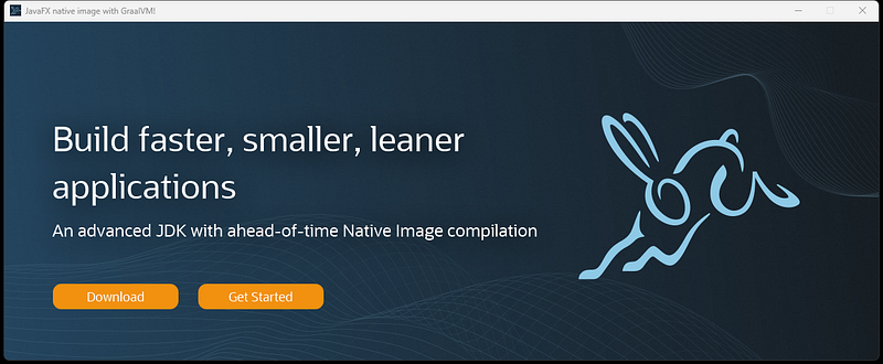 java - javafx application fail to launch with native... Building JavaFX app native image with GraalVM: New achievement unlocked!