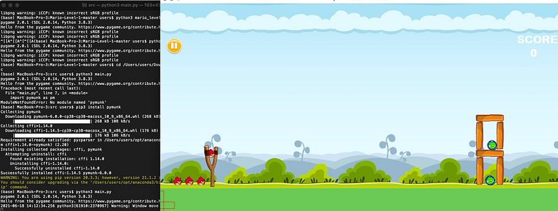 Build Angry Birds with Python!