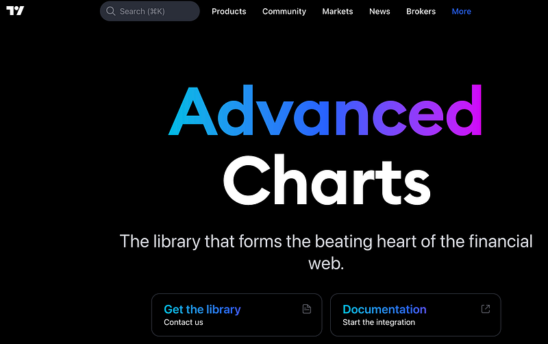 Creating Tradingview Charting Library with Next JS