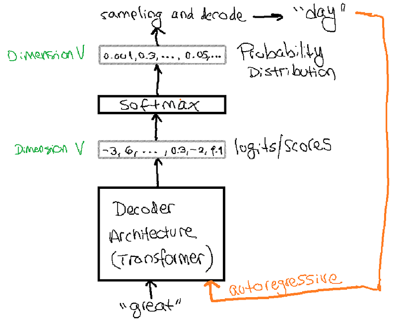 Cross-Entropy Loss for Next Token Prediction in Transformers