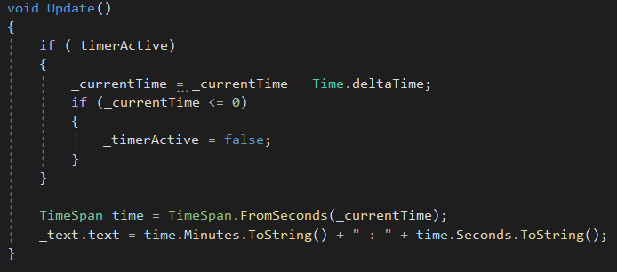 Creating a Stopwatch/Timer in Unity