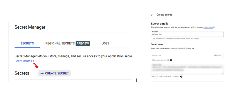 Linking Google Dataform with GitHub