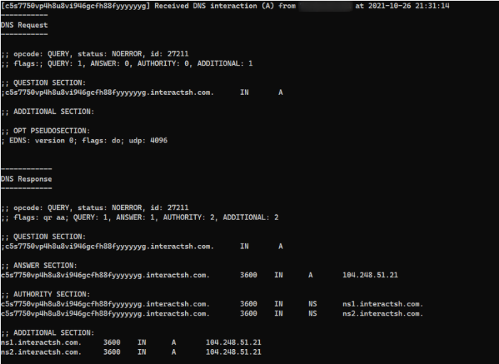 Interact.sh by ProjectDiscovery