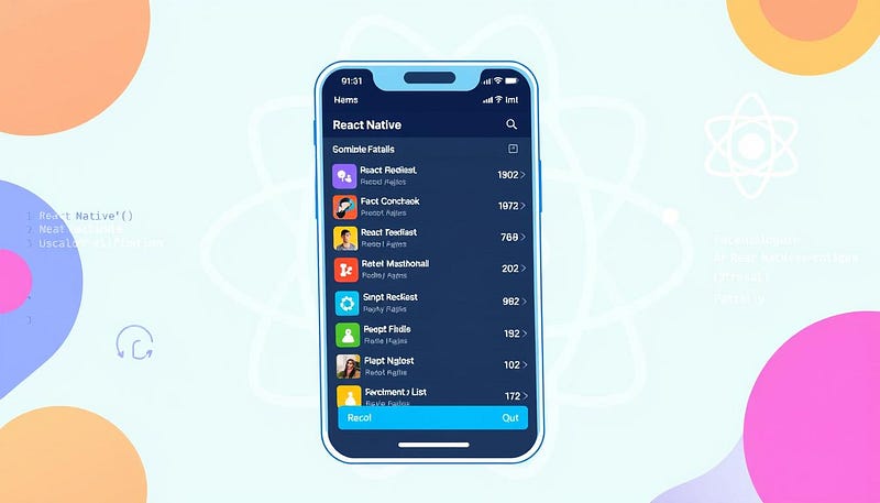 How to use a FlatList inside a ScrollView in React Native