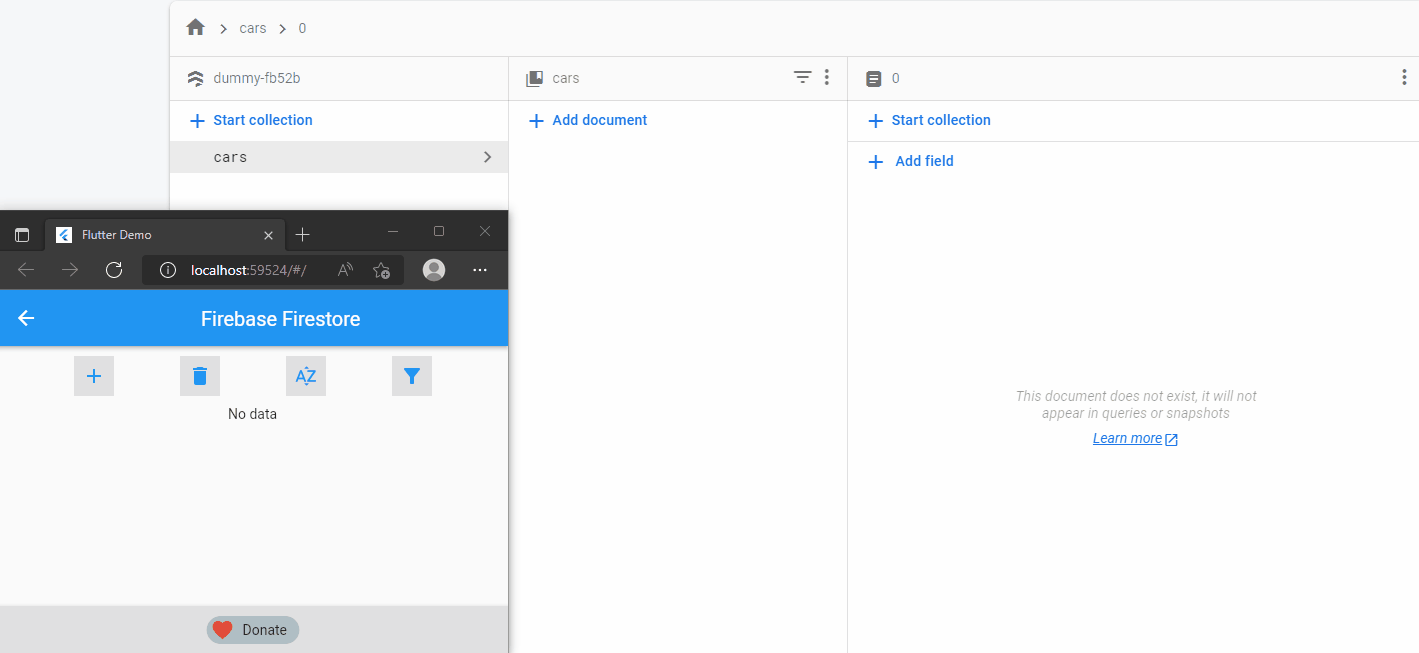How to use Firebase Cloud Firestore with a Flutter app