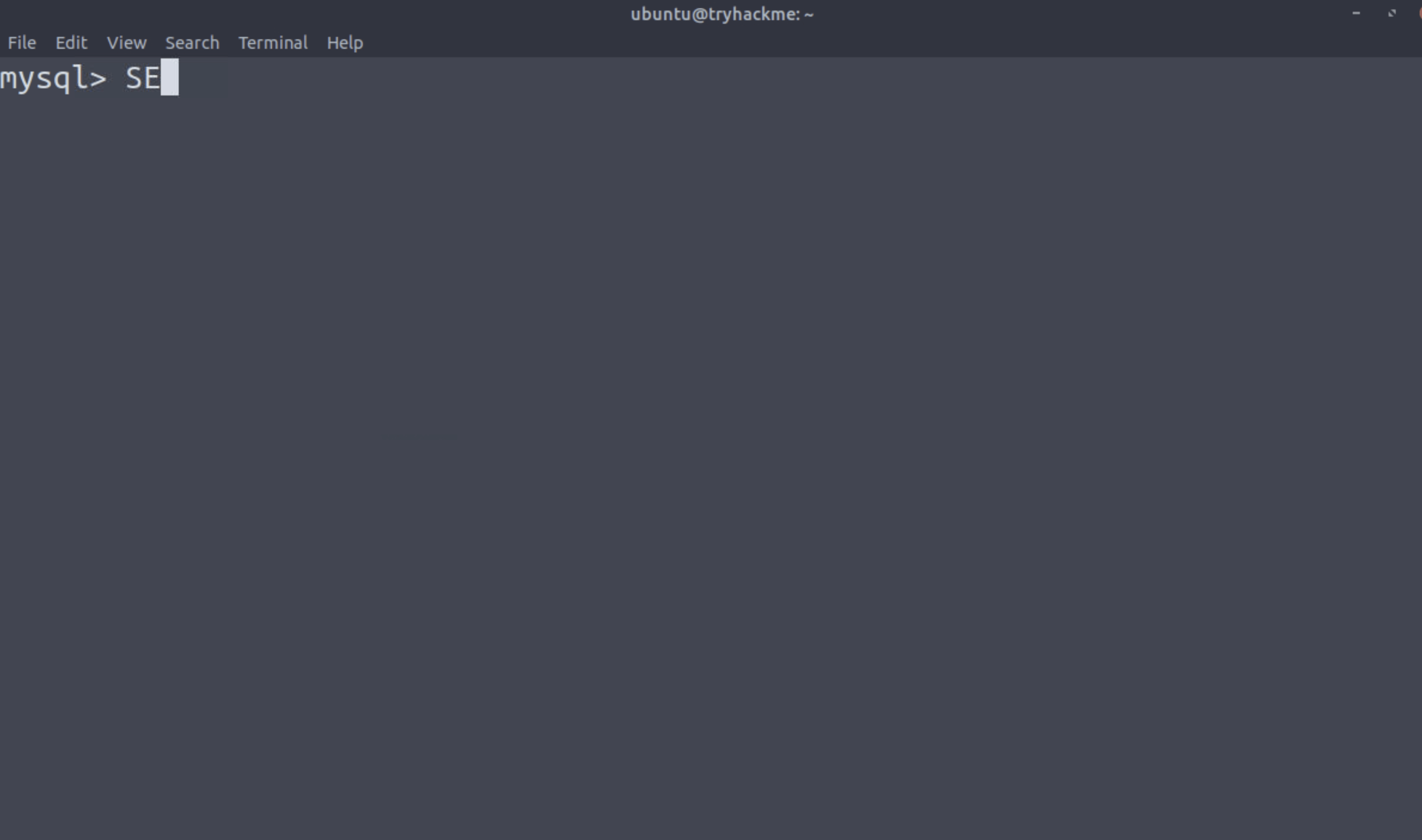 SQL Fundamentals [CyberSecurity 101] Learning Path TryHackMe Writeup ...