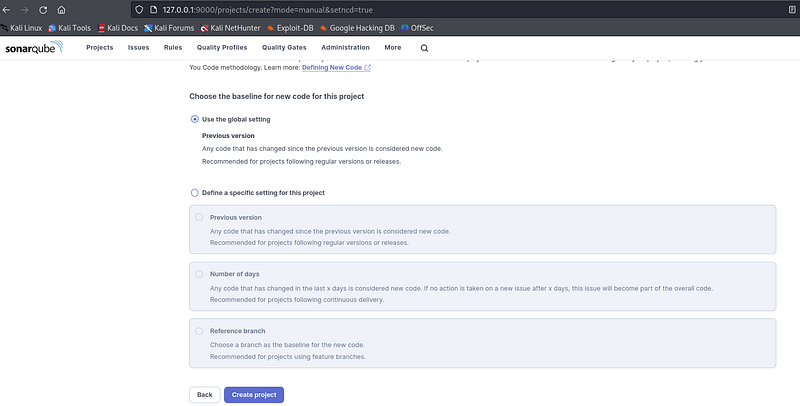 Step-by-Step Guide to Installing and Setting Up SonarQube on Kali Linux