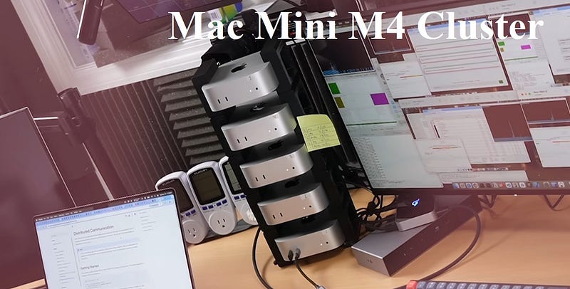 Is the Mac Mini M4 Cluster the Ultimate Machine for Running Large AI ...
