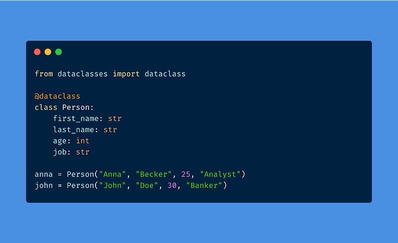 9 Reasons Why You Should Start Using Python Dataclasses