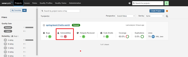 SonarQube & OWASP Dependency Check for Java