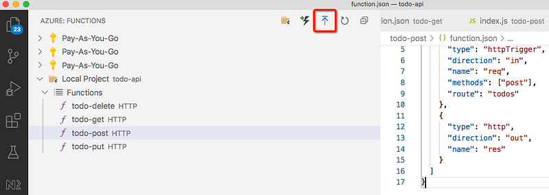 How To Write Serverless NodeJS REST API With Azure Functions