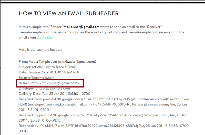 Header Indicates Phishing Analysis Fundamentals