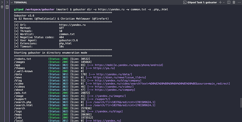 How to use GoBuster for OSINT?
