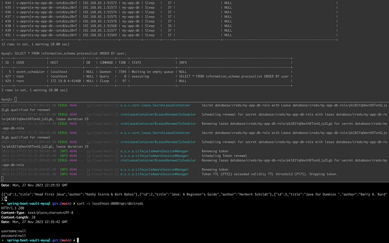 How to Rotate Expired Spring Cloud Vault Relational DB Credentials ...