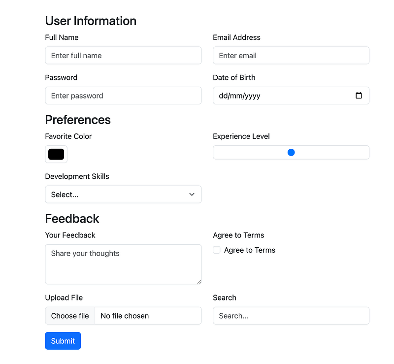 Crafting Dynamic Forms in React with a JSON Schema