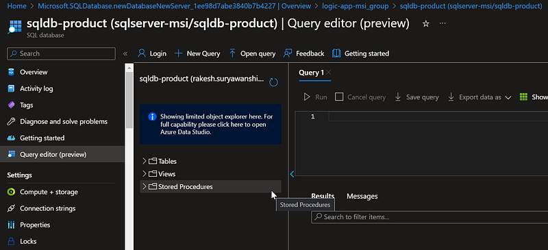 Use Managed Identity to connect to Azure SQL Database from logic app