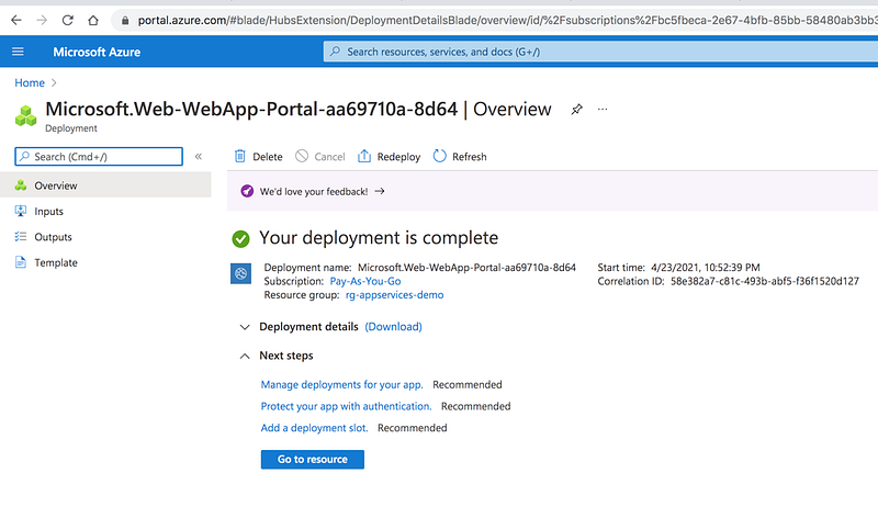How To Run and Deploy React with NodeJS Backend on Azure App Services