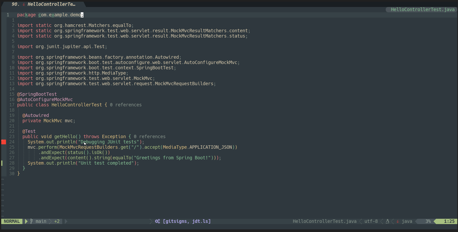 Neovim for Beginners — Java Debugging