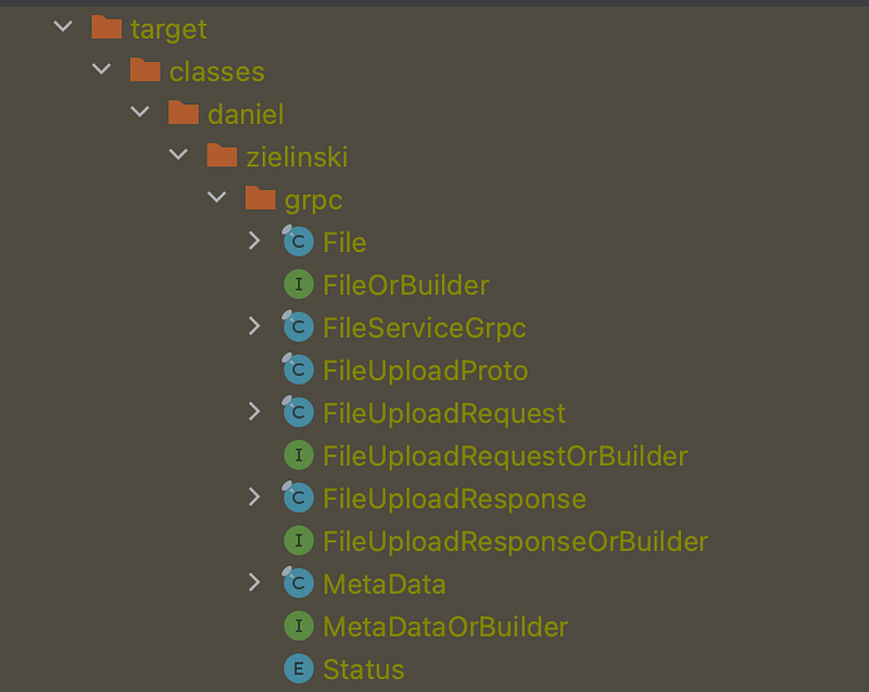 How to upload file to gRPC server using streaming and Spring Boot.