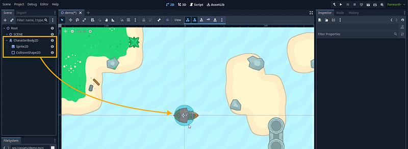Make a Top-Down 2D Movement in Godot 4 in One Minute