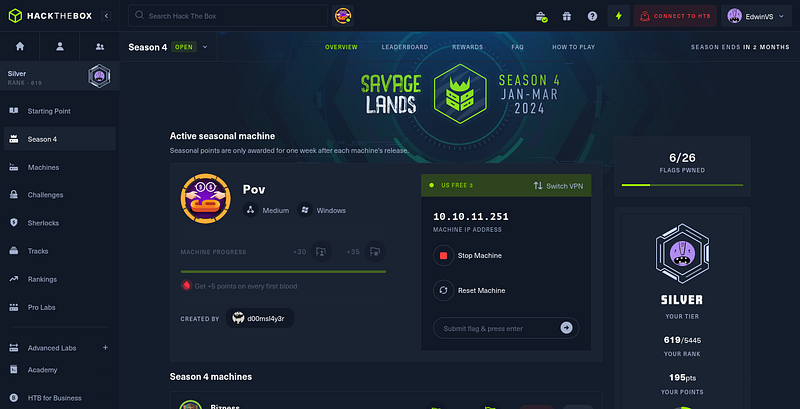 Pov HackTheBox Walkthrough!!