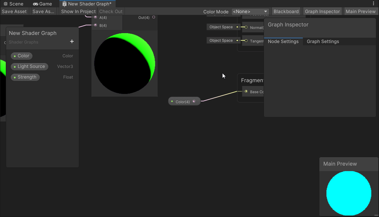 Unity Shader Graph: Creating a Custom Diffuse Shader