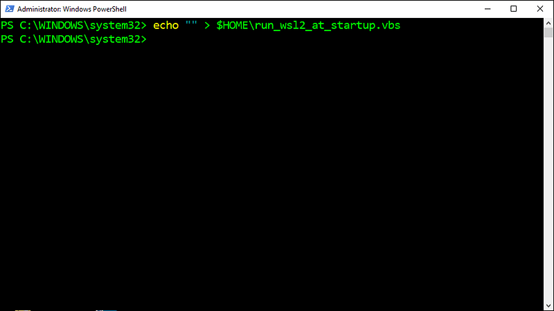 How to Run WSL2 at Startup on Windows